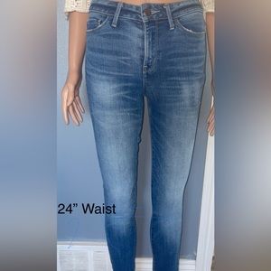Treasure & Bond Jeans Womens Size 24 Charity Skinny High-Rise Denim Cotton Blend